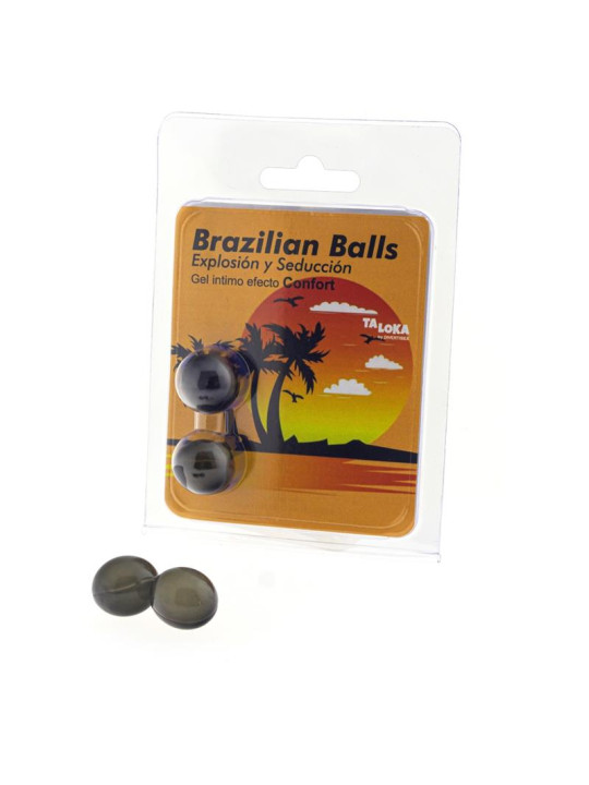 Set 2 Brazilian Balls Gel Excitante Efecto Confort