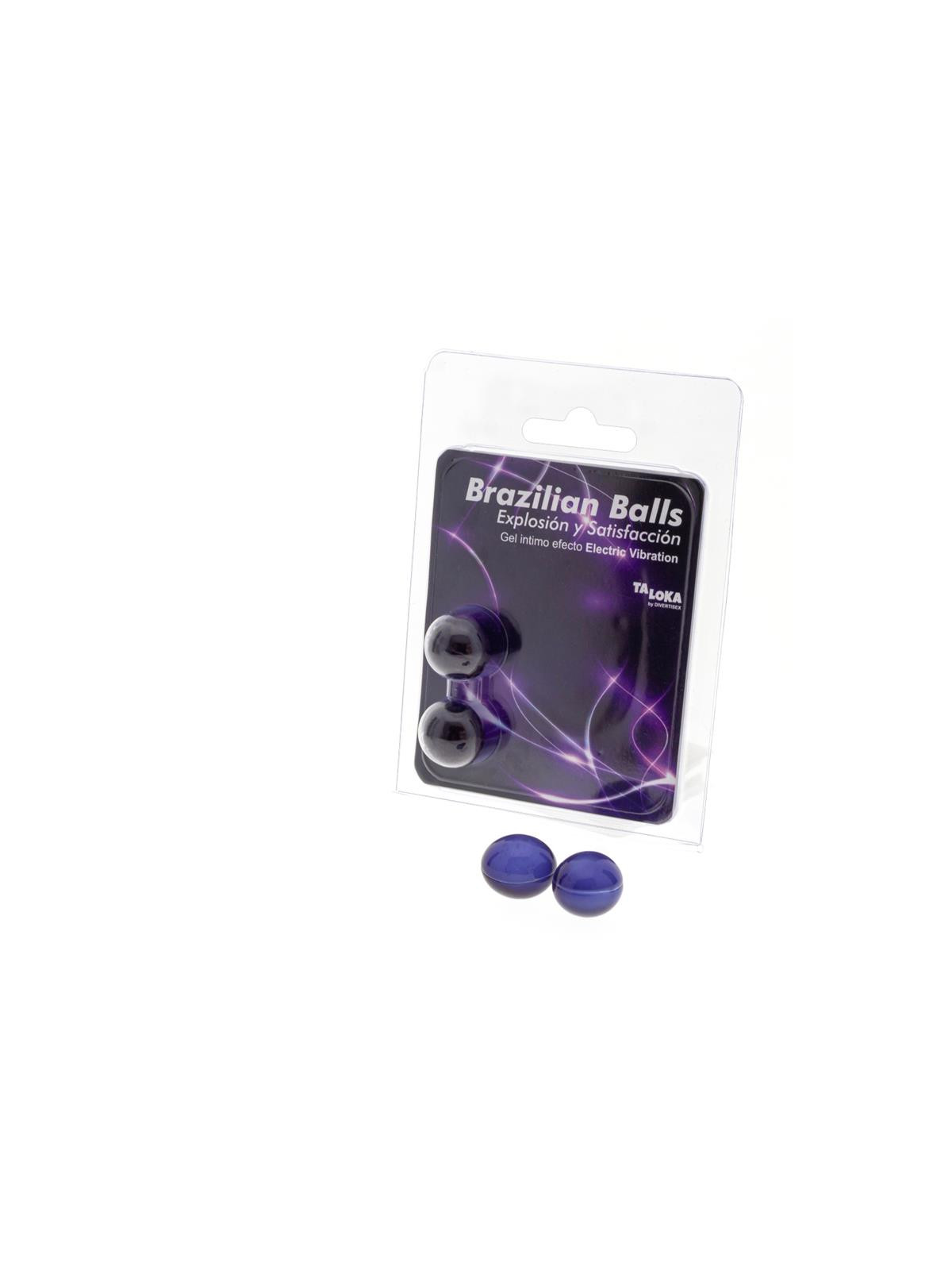 Set 2 Brazilian Balls Excitante Efecto Electric Vibración