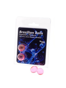 Set 2 Brazilian Balls Excitante Efecto Refresh Vibración