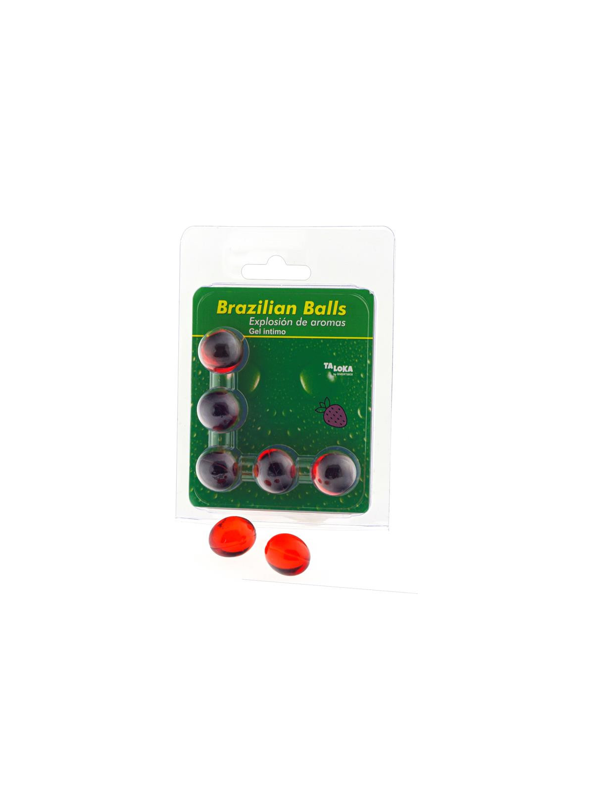 Set 5 Brazilian Balls Explosion de Aroma Fresa