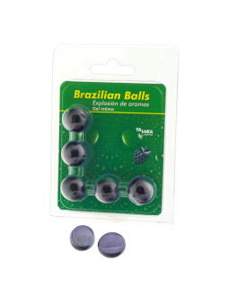 Set 5 Brazilian Balls Explosion Aroma Frutas Bosque