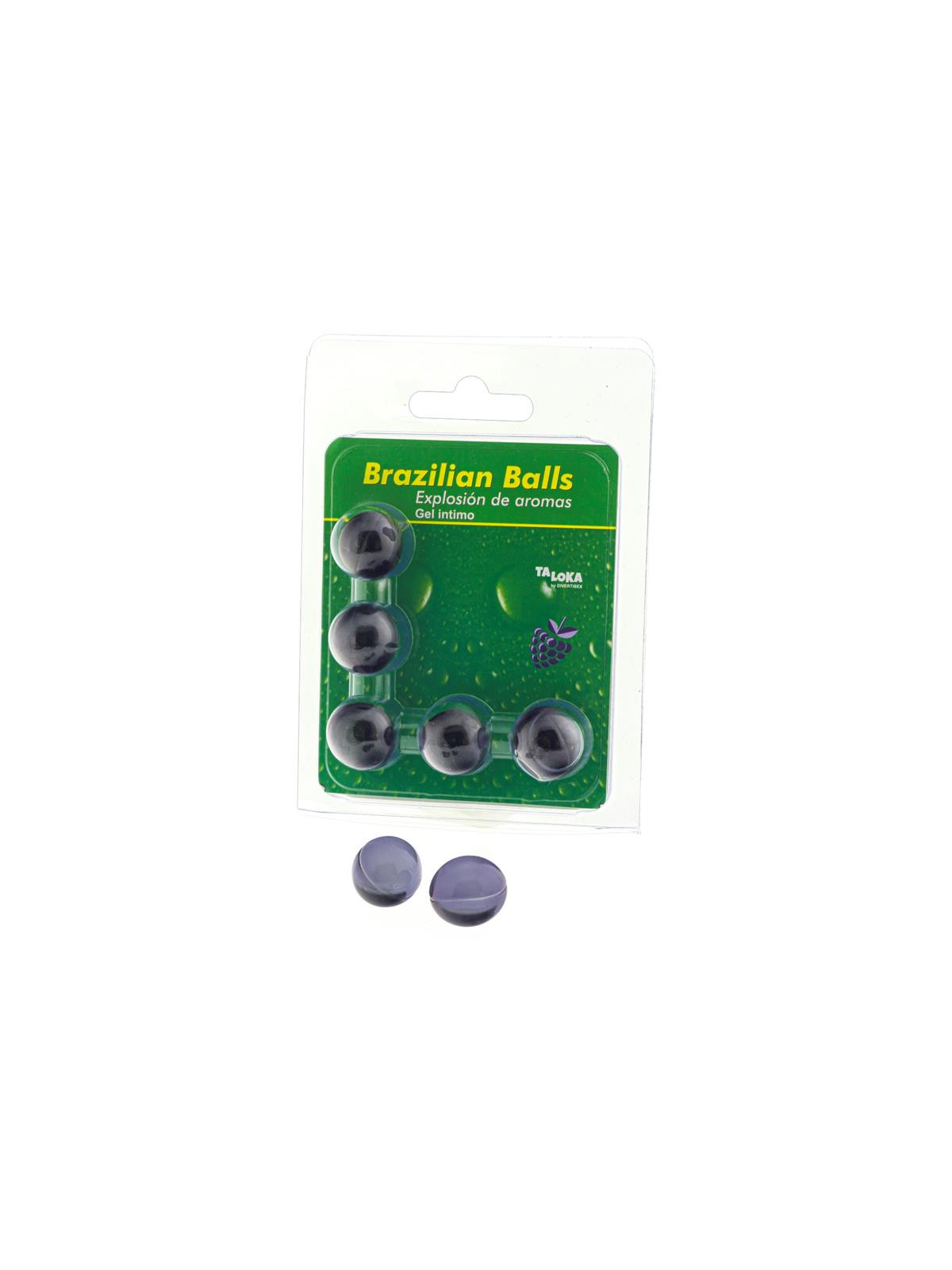 Set 5 Brazilian Balls Explosion Aroma Frutas Bosque