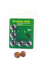 Set 5 Brazilian Balls Explosion Aroma Chocolate