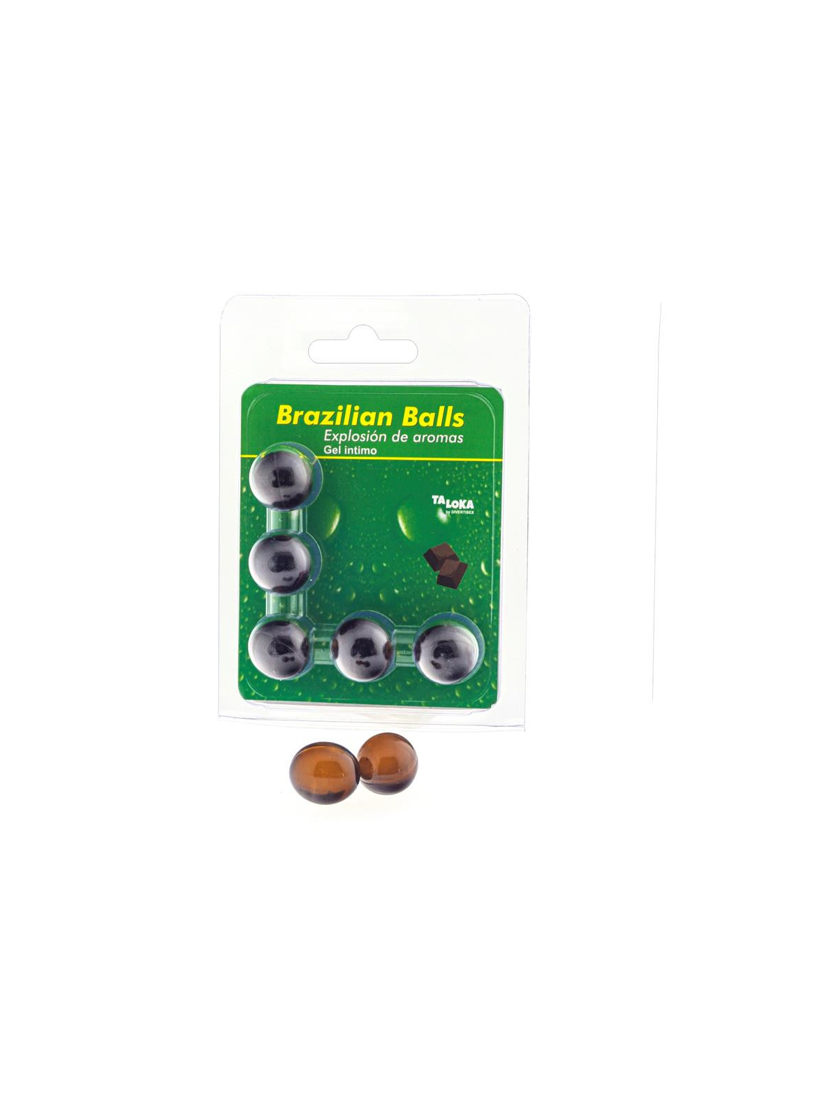 Set 5 Brazilian Balls Explosion Aroma Chocolate