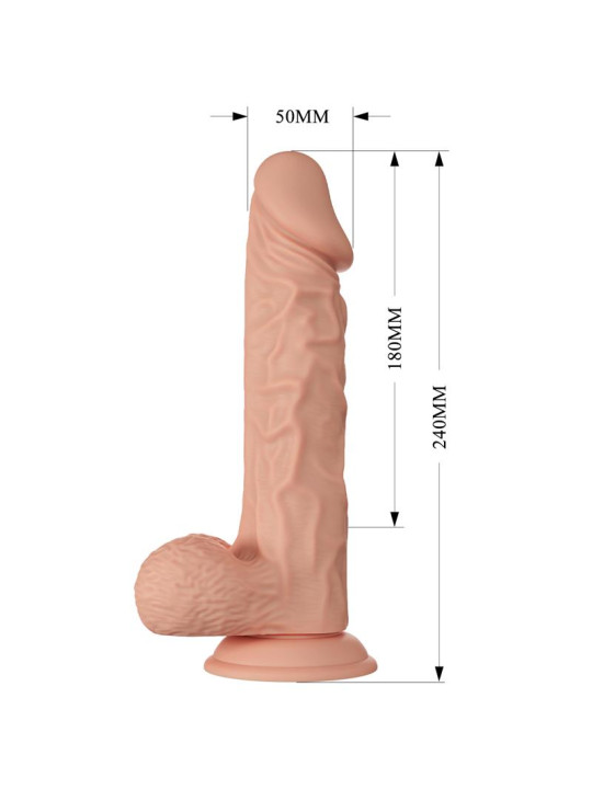 Dildo Realista con Ventosa Buraq 9.4