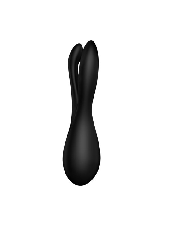 Vibrador Threesome 2 Negro