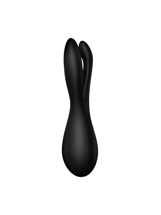 Vibrador Threesome 2 Negro