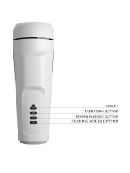 Sienna Masturbador Masculino con Vibración, Voz Sex Talk y Succión