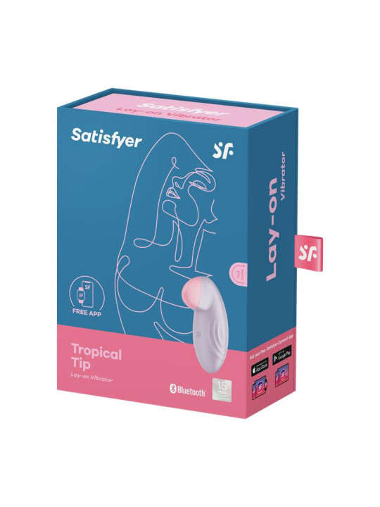 Tropical Tip con APP Satisfyer Connect Lila