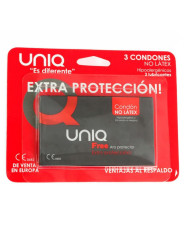 Preservativos Free Condoms sin Latex 3 Unidades