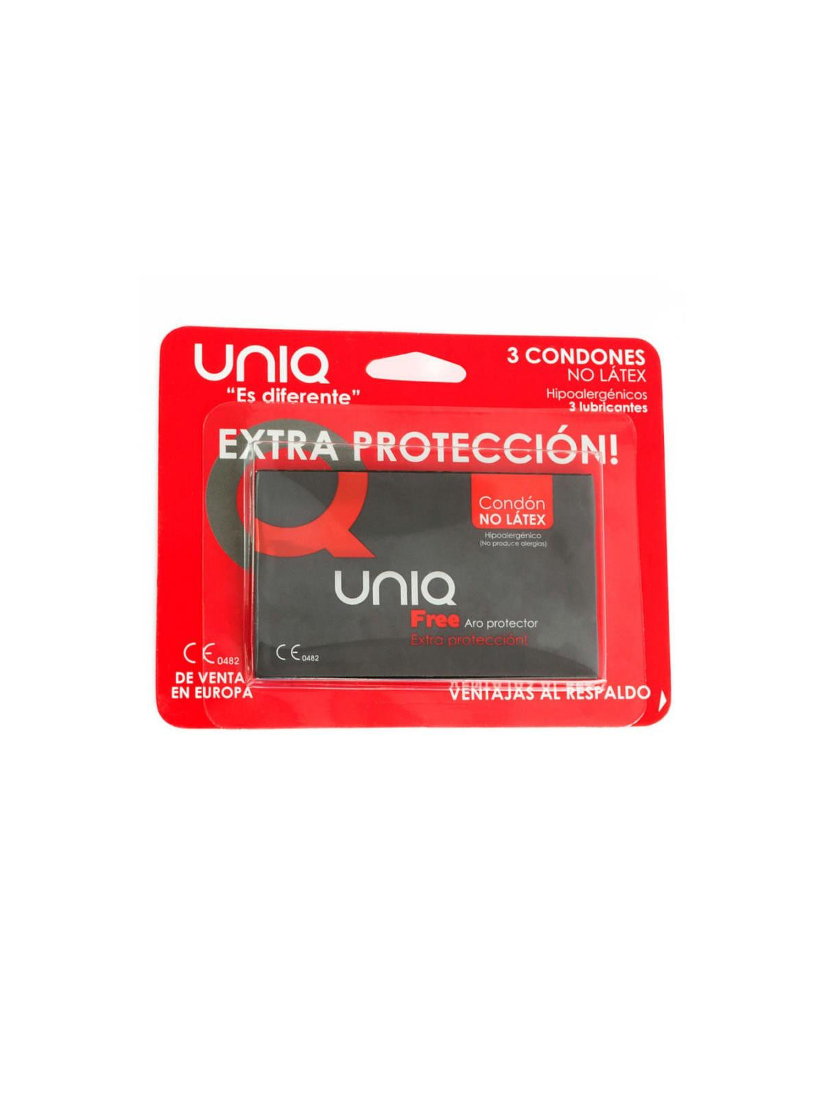 Preservativos Free Condoms sin Latex 3 Unidades