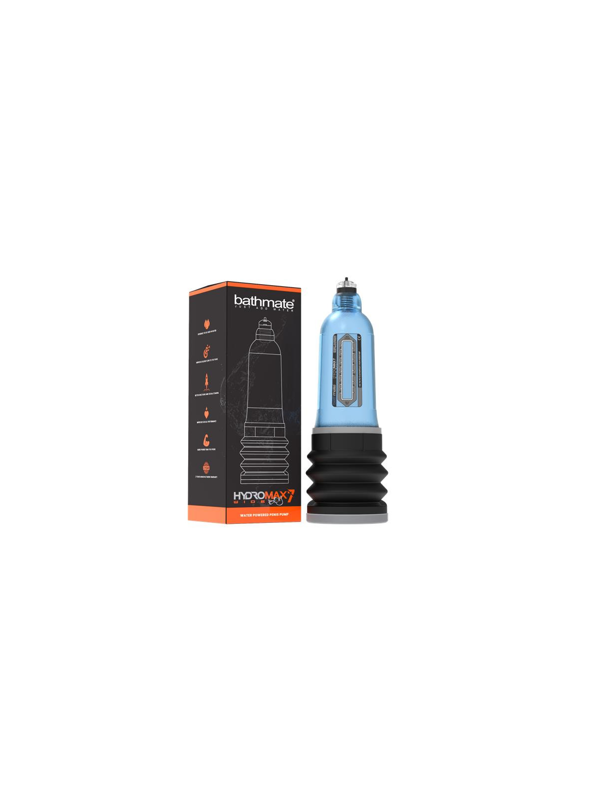 Bomba para el Pene Hydromax7 Wide Boy Azul