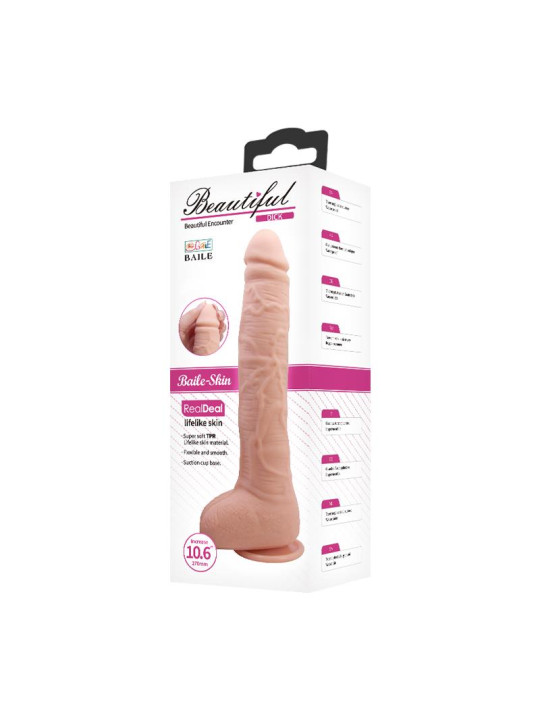 Dick Dildo Realista con Ventosa Natural