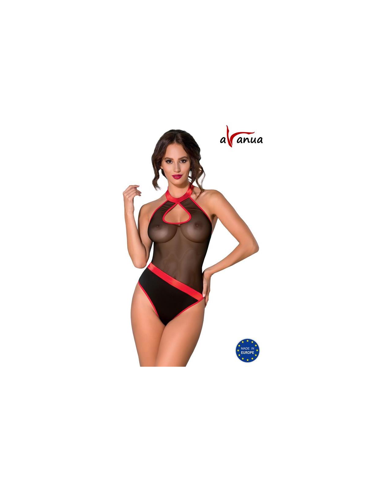 CYRA Body Negro/Rojo