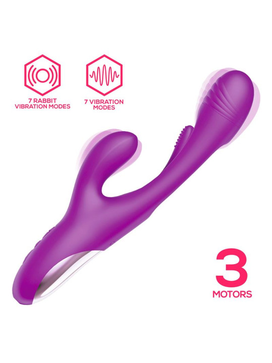 Priya Vibrador con Lengua con Movimiento Flipping