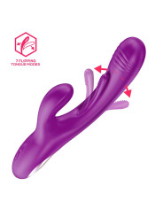 Priya Vibrador con Lengua con Movimiento Flipping