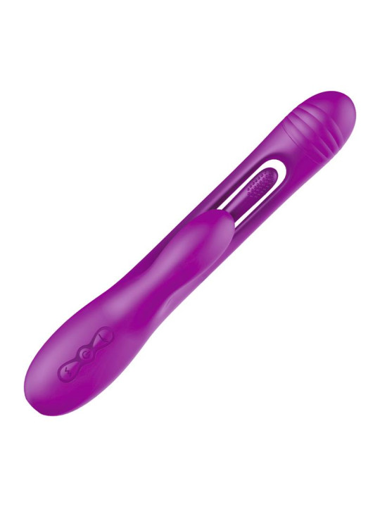 Priya Vibrador con Lengua con Movimiento Flipping