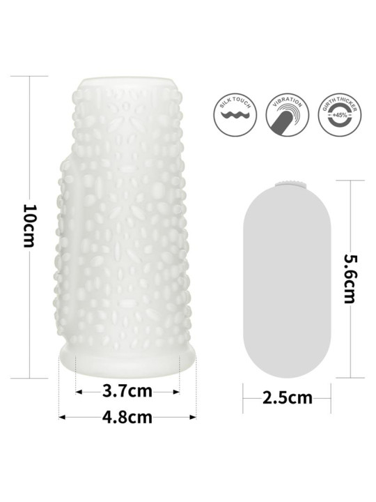 Funda para el Pene con Vibración Drip Knights