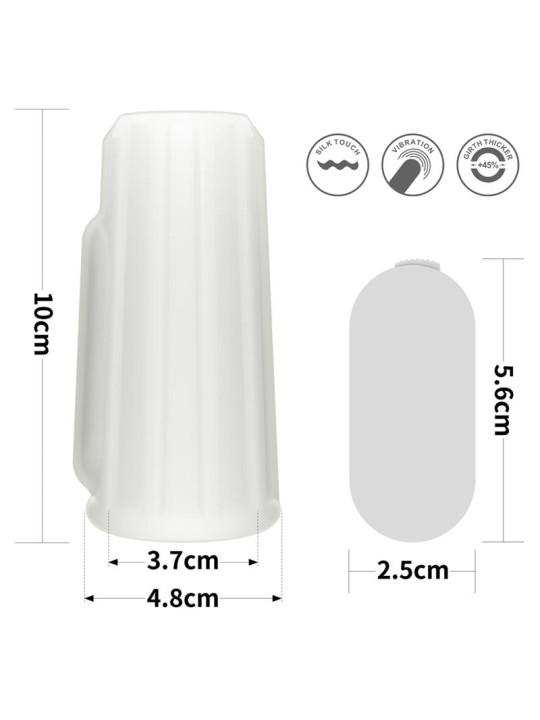 Funda para el Pene con Vibración Ridge Knights