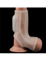 Funda el pene y testículos con vibración Ridge Knights