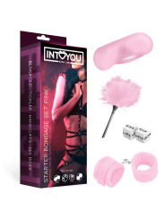 Kit de Bondage para Principiantes Starters 4 Piezas Rosa