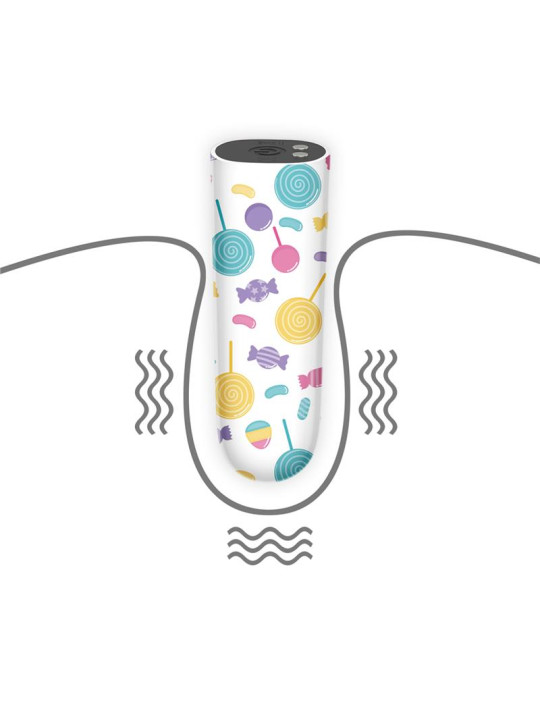 Bala Vibradora Lollipop