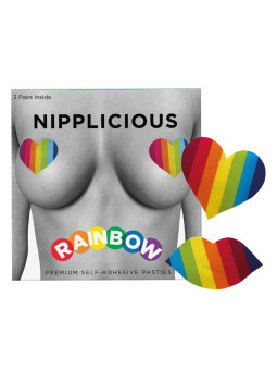 Nipplicious Pezoneras de Corazón LGBT