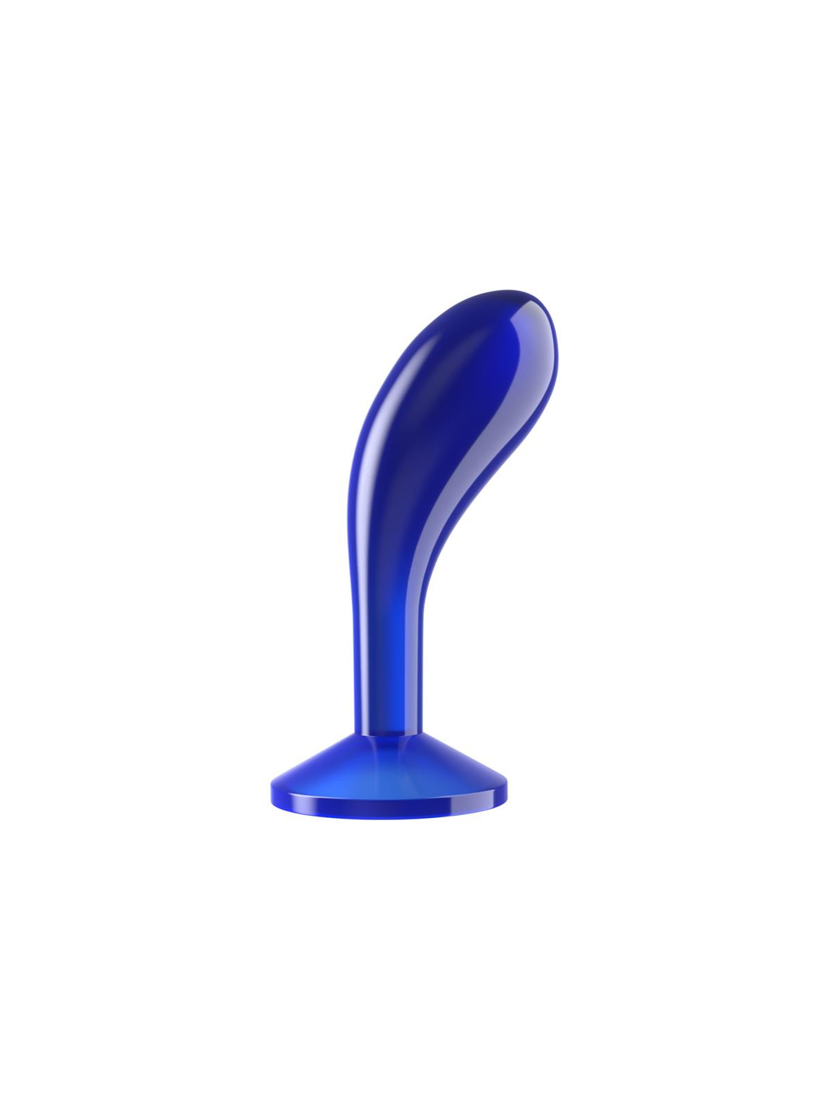 Plug Anal Flawless Azul Transparente 6