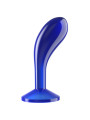 Plug Anal Flawless Azul Transparente 6