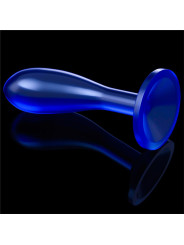 Plug Anal Flawless Azul Transparente 6