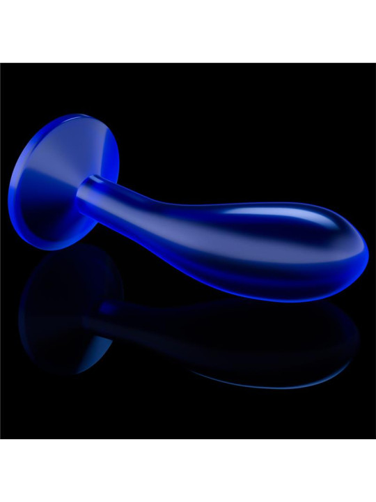 Plug Anal Flawless Azul Transparente 6