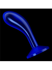 Plug Anal Flawless Azul Transparente 6