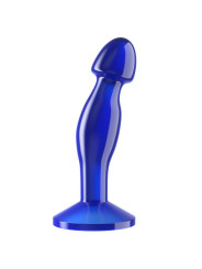 Plug Anal Flawless Azul Transparente 6.5