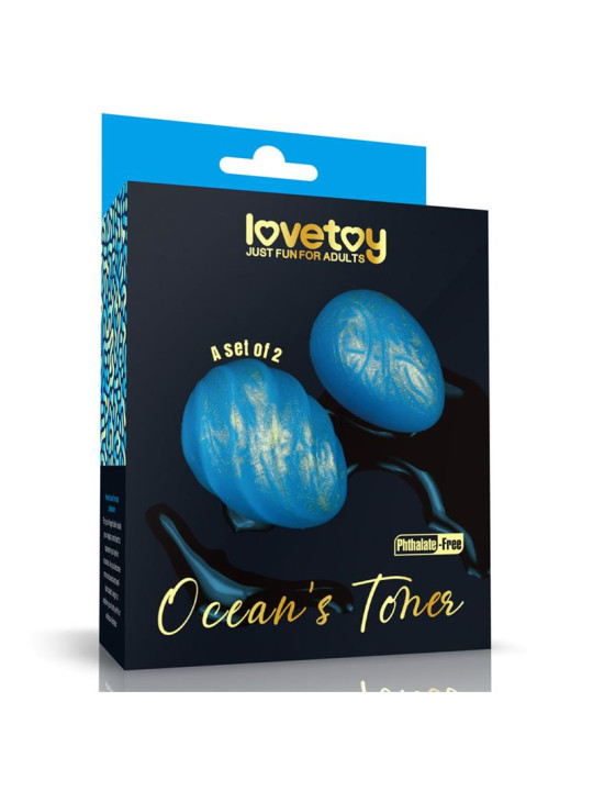 Oceans Toner Bolas Kegel Set de 2