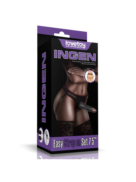 Arnés Ajustable con Dildo 7.5