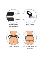 Arnés Ajustable con Dildo 7.5