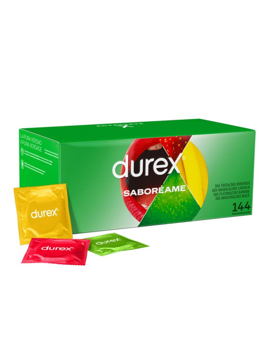 Durex Preservativos Sabores Saboréame 144 ud