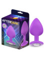 Sparkly Plug Anal Silicona Talla M Violet