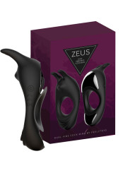 Zeus Anillo Vibrador para el Pene Doble