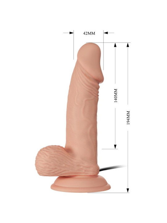 Vibrador Realista 7,6 Control Remoto