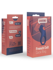 Rring French Exit Anillo para el Pene con Vibración USB Silicona