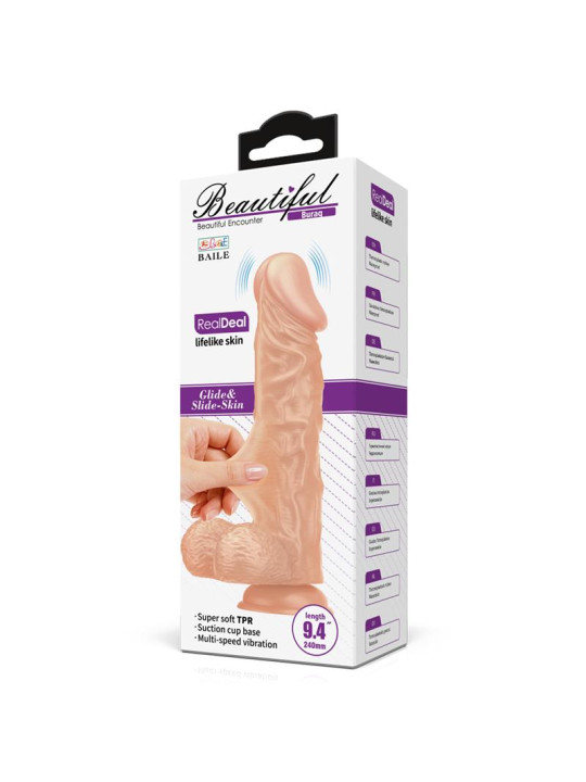 Vibrador Realista 9.4 Control Remoto