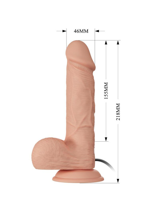 Vibrador Realista 8.5 Control Remoto