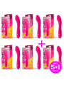 Pack 5+1 Sweety Vibrador Punto G USB Silicona