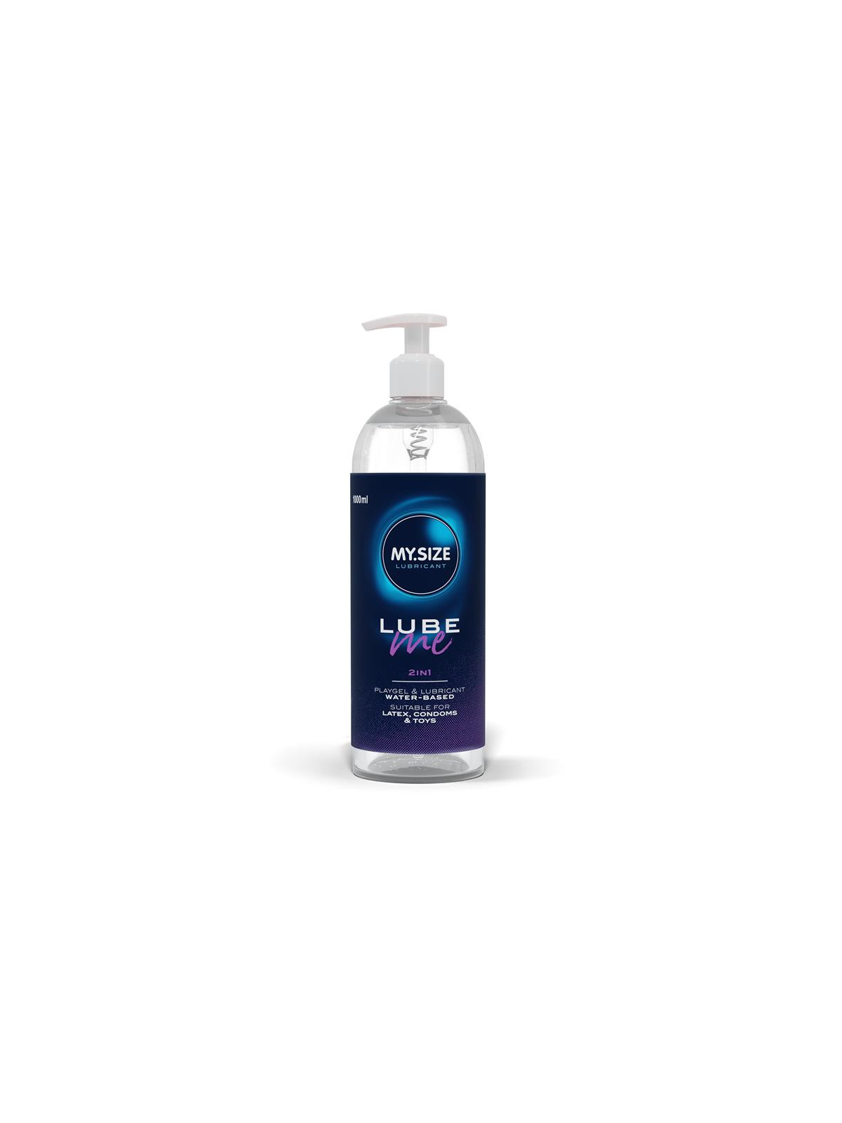 Lubricante Base Agua Lube Me 2in1 1000 ml