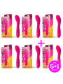 Pack 5+1 Sugar Vibrador Punto G USB Silicona