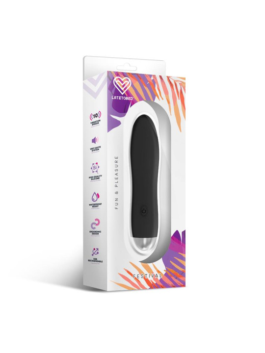 Dawel Estimulador 10 Velocidades Negro