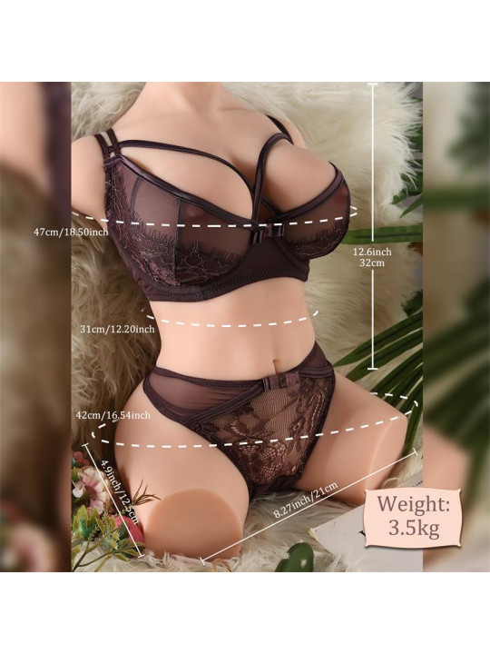 Vera Torso Masturbador Realista 3.25 kgs