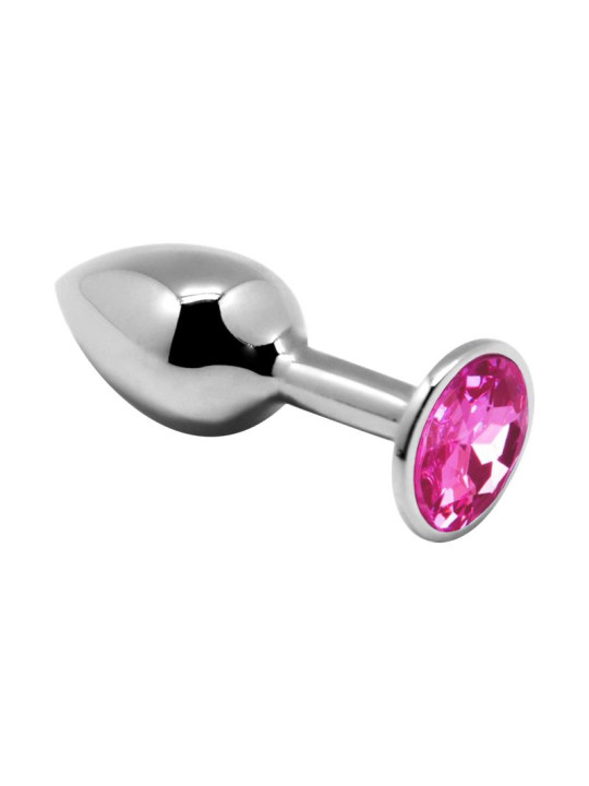 Plug Anal con Joya Rosa Talla L