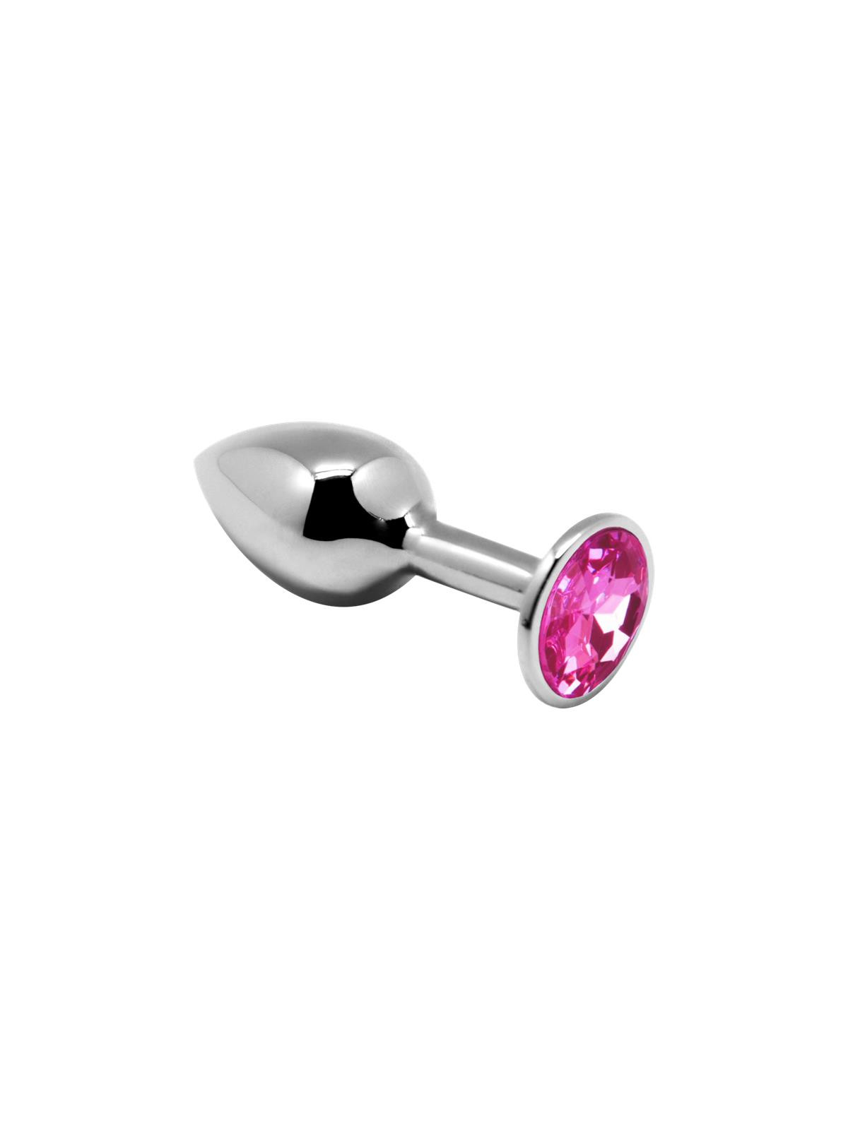 Plug Anal con Joya Rosa Talla L